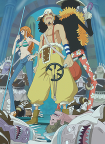 Nami, Usopp, & Brook Occupy Palace