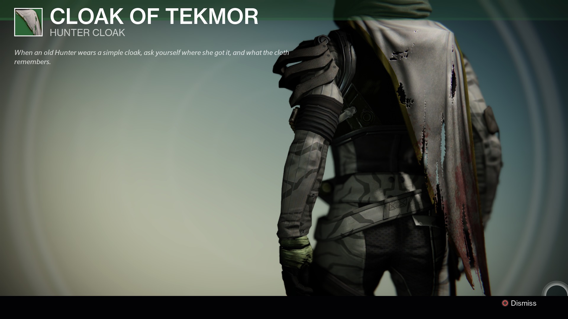 Image is about Destiny Hunter Cloaks.