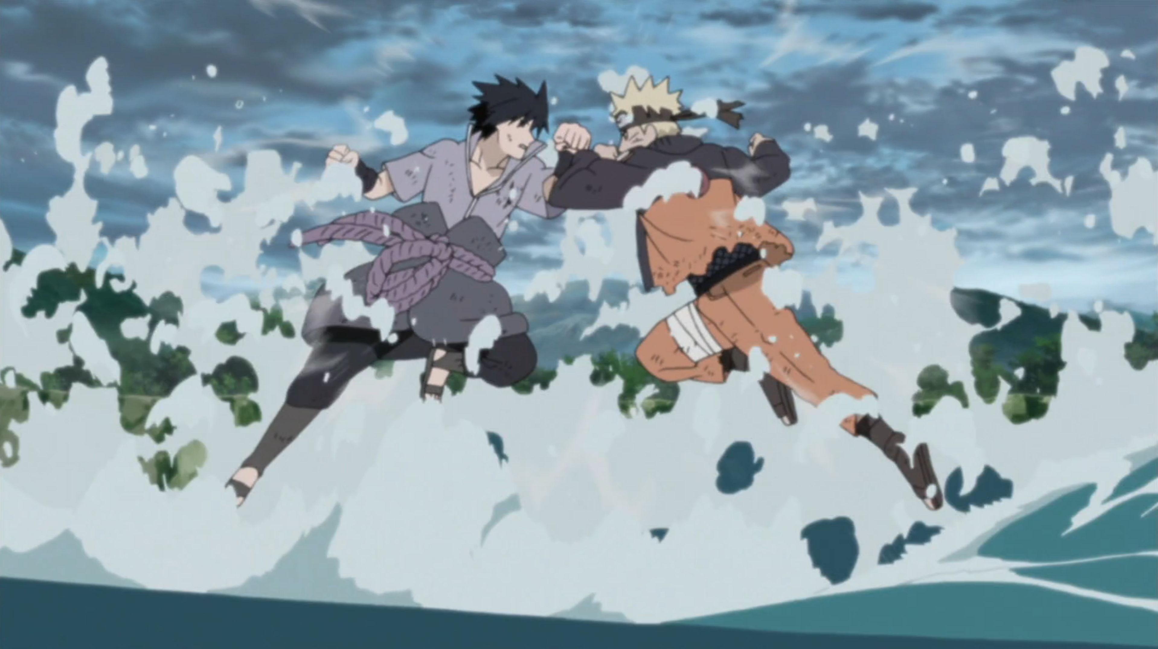 Qual é a relação entre Obito e Itachi ? Naruto_vs._Sasuke_begins