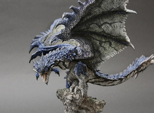 monster hunter capcom figure builder creators model rathalos