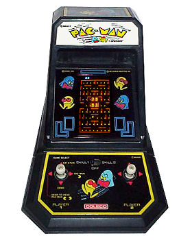table top pac man arcade game