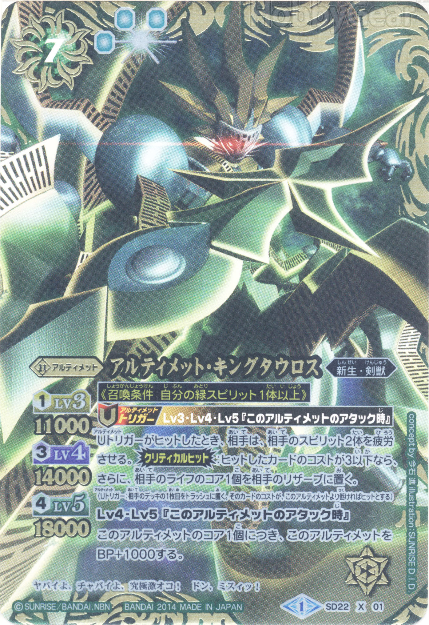 種類:Ultimate/造型:今石進/插圖:SUNRISE_D.I.D.