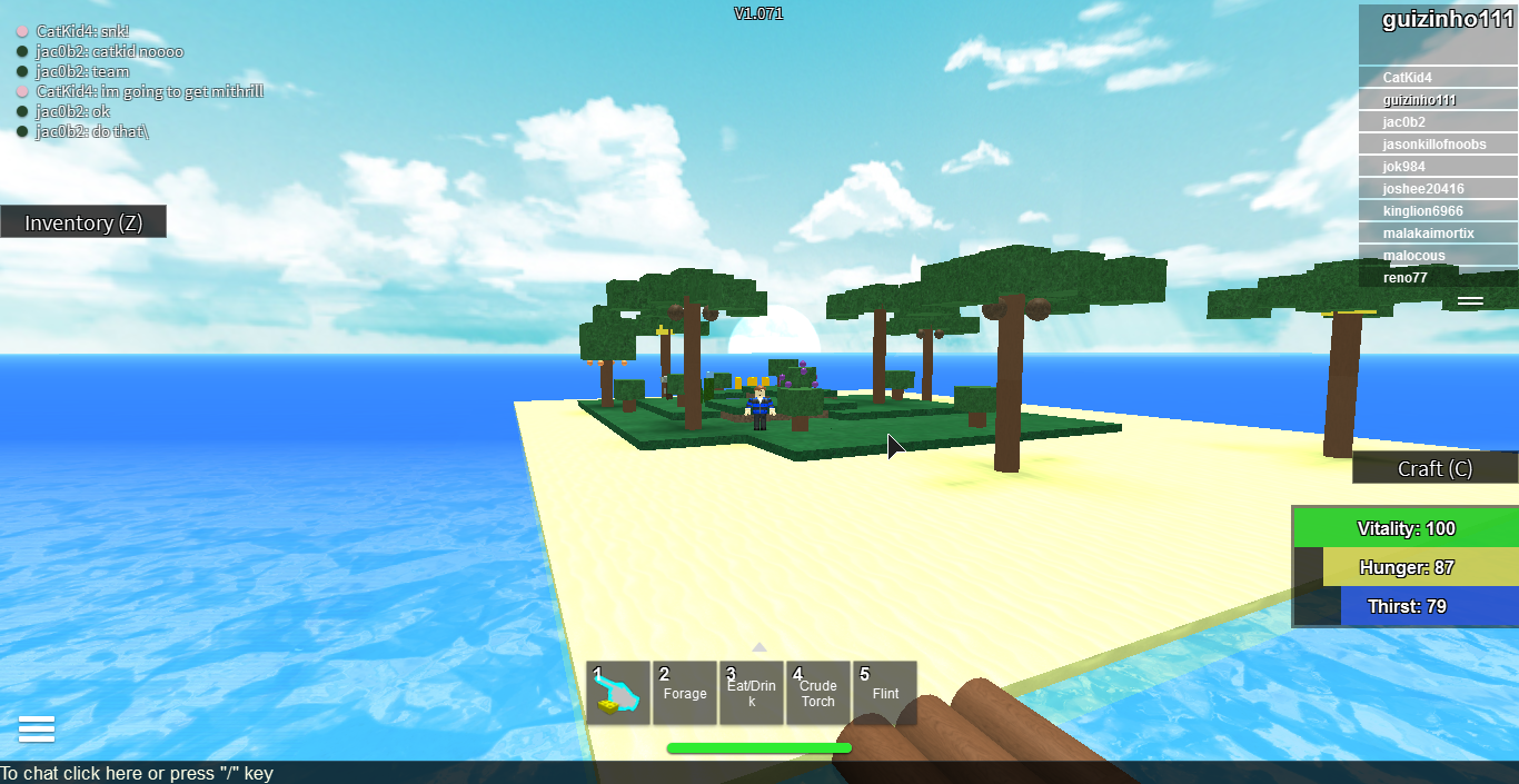 isolated roblox island tropical wiki beginnings survival