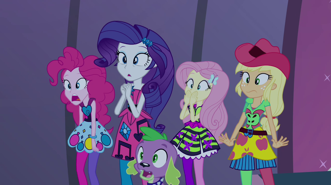 Image Other Rainbooms shocked EG2.png My Little Pony Friendship is
