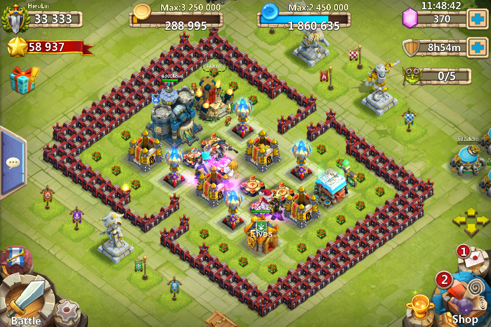 Best Castle Clash Base Design