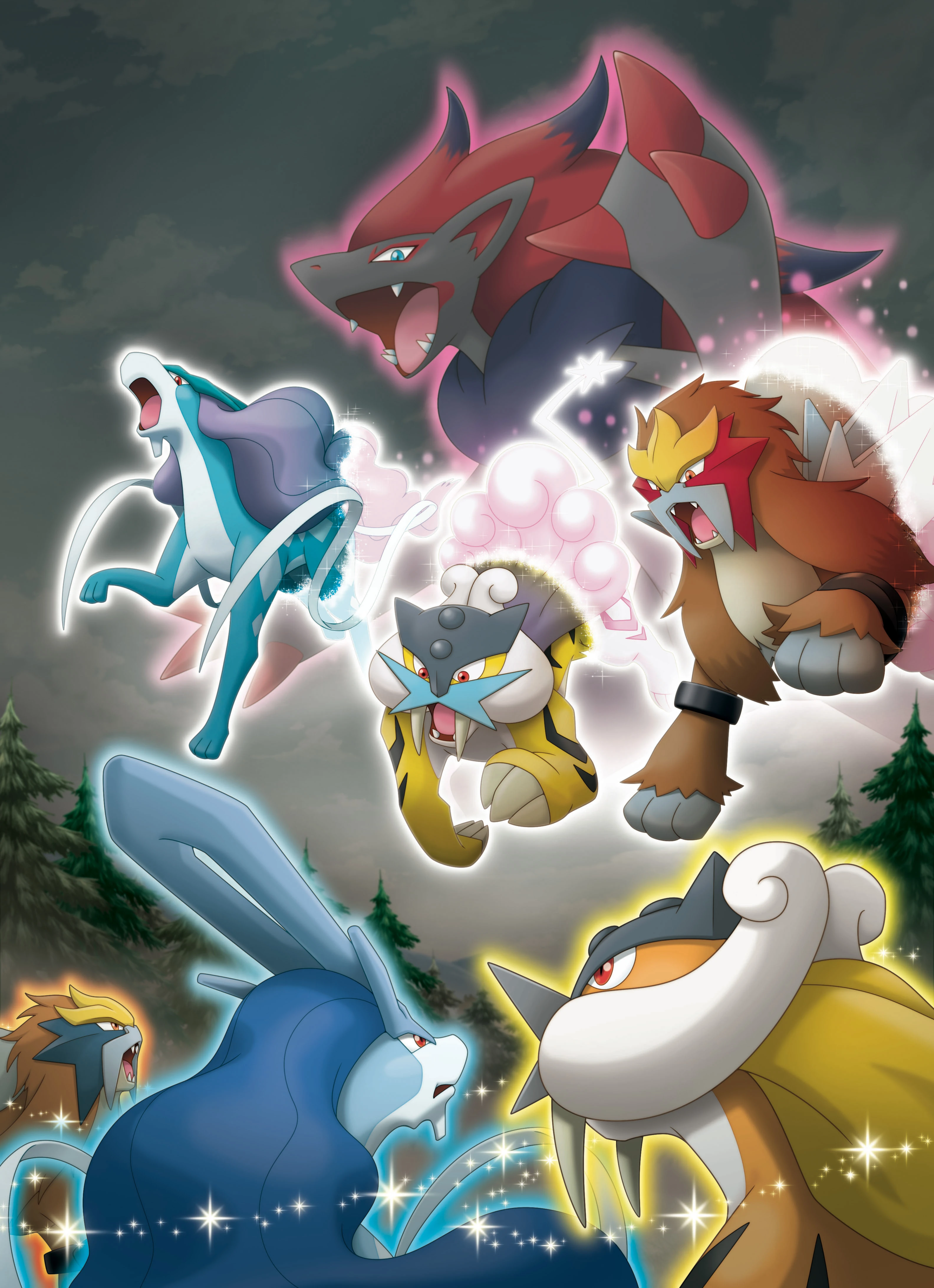 FileLegendary Trios and Zoroark Pokemon Black and White.jpg