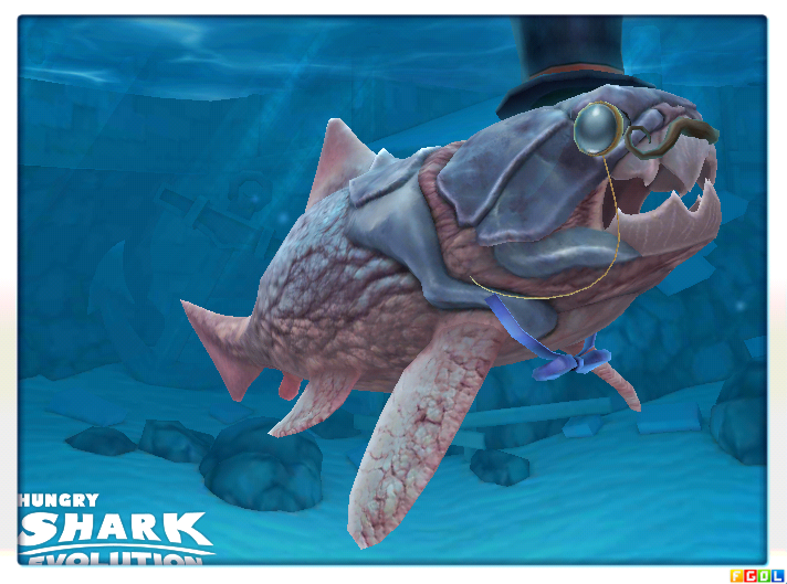 Big Daddy (Dunkleosteus) Hungry Shark Wiki