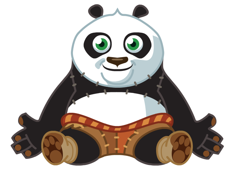 cuddly panda
