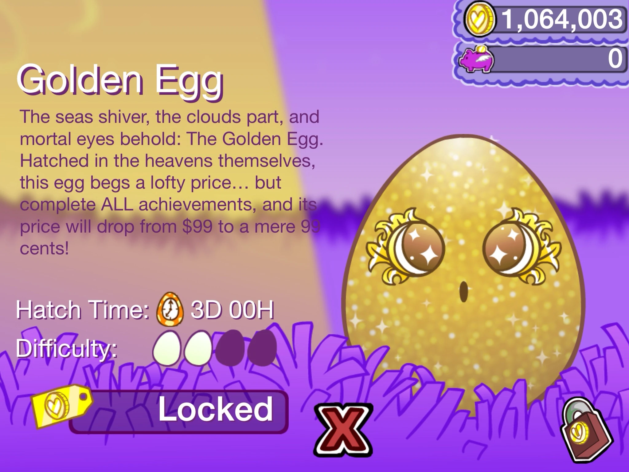 Golden Egg Egg Baby Wiki