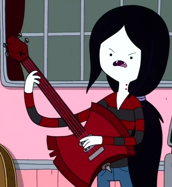Image S2e1 Marceline Playing Axebass Png The Adventure Time Wiki Mathematical