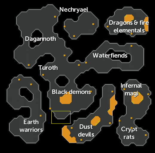 Black Demon Resource Dungeon location