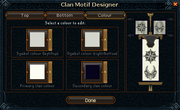 Clan motif designer