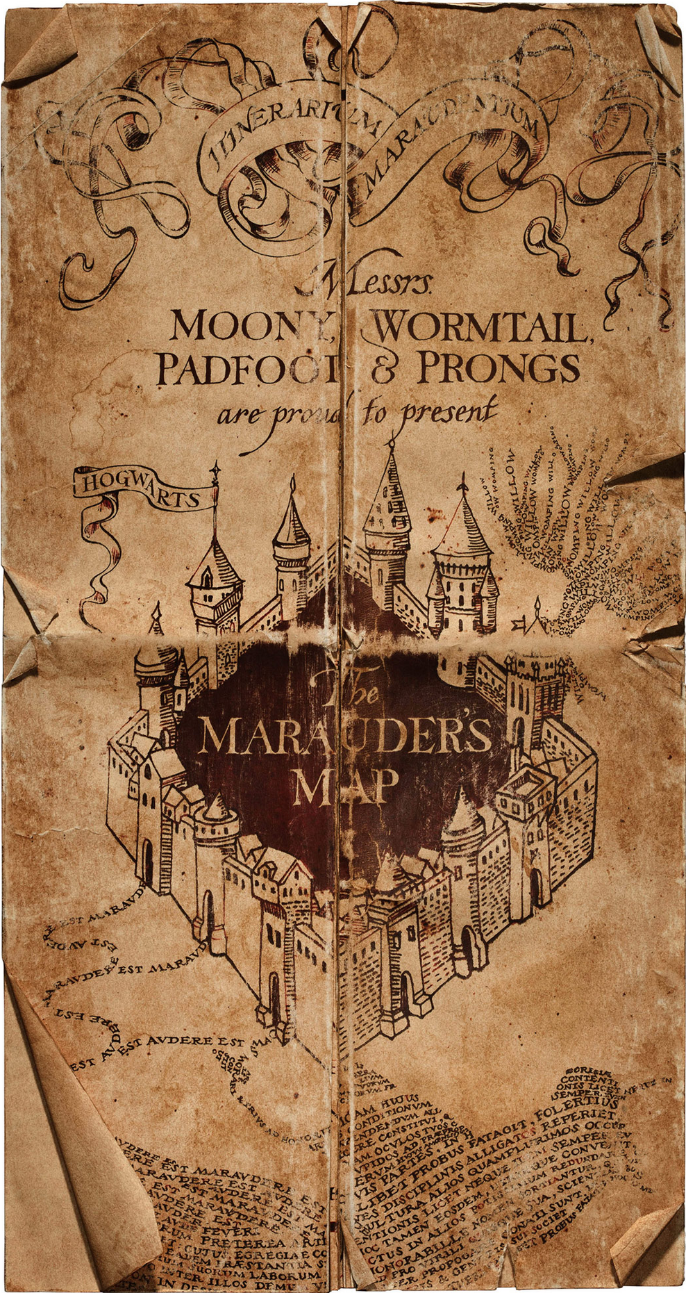 Marauder&rsquo;s Map - Harry Potter Wiki