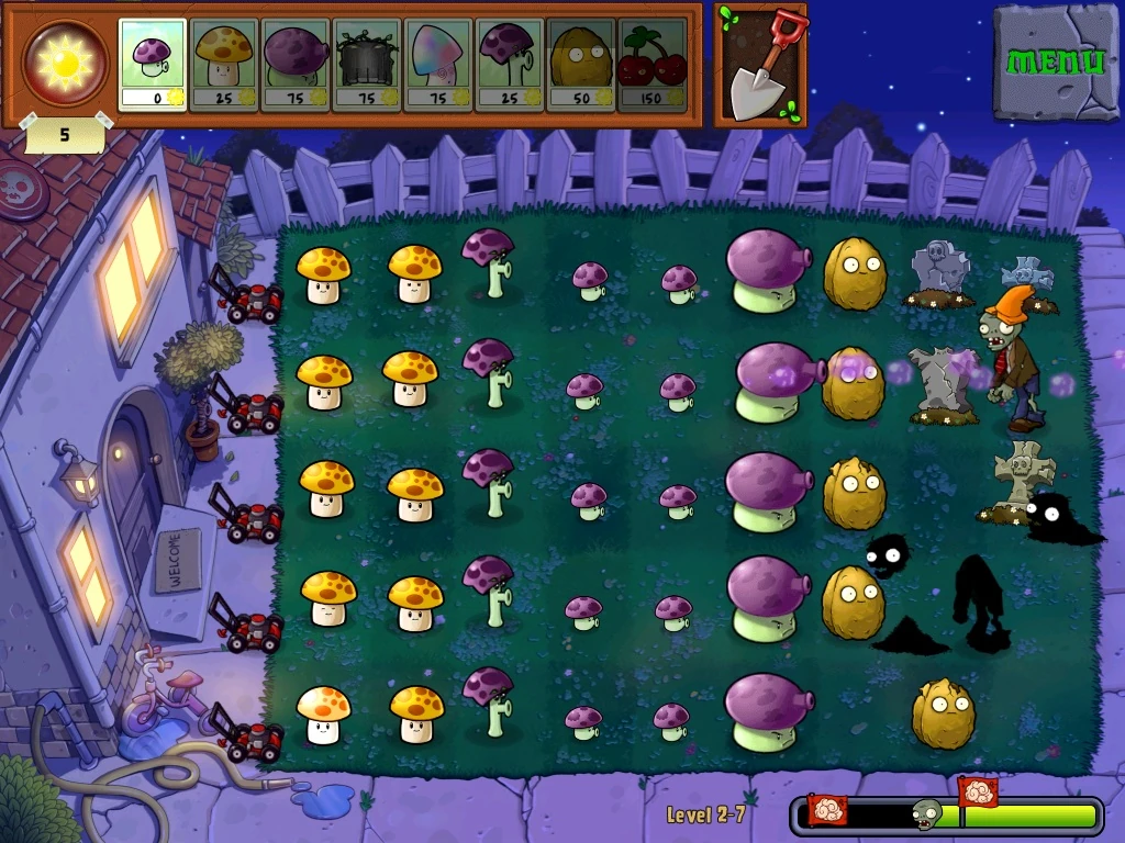 Level 27 Plants vs. Zombies Wiki, the free Plants vs. Zombies