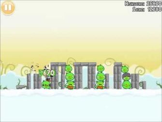 Official Angry Birds Walkthrough Danger Above 8-1