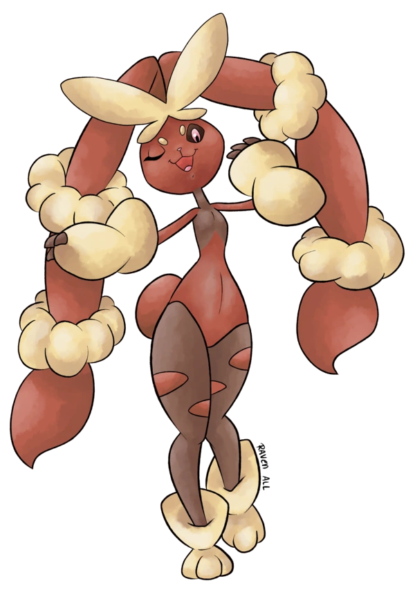 Image Mega Lopunny By Allocen d7uashg png Cardfight Vanguard Wiki