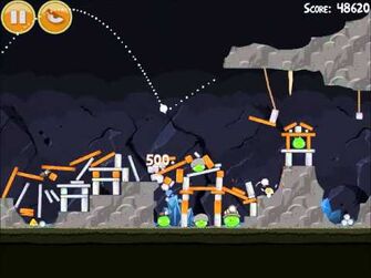 Official Angry Birds Walkthrough Mine and Dine 15-12