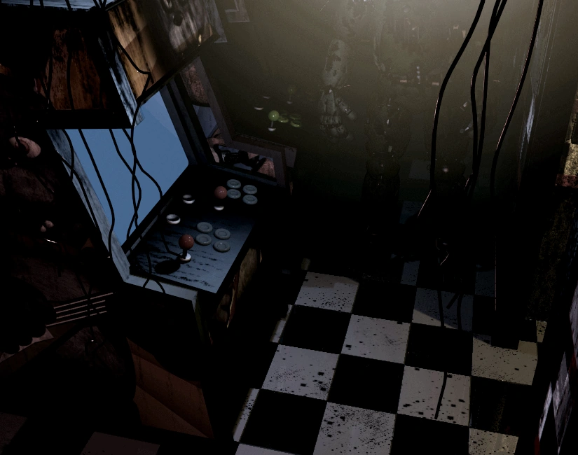 Fnaf 3 Springtrap On All Cameras
