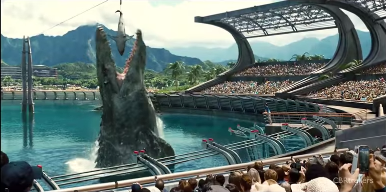 mosasaurus in jurassic park