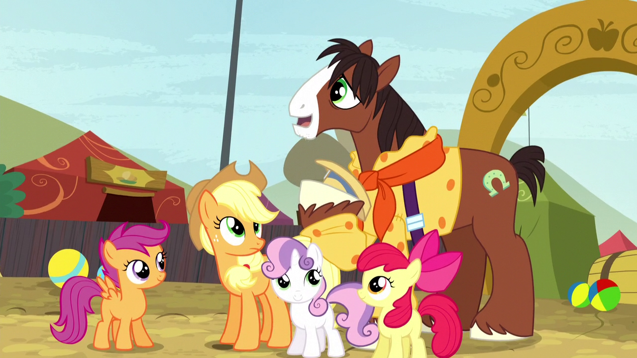 Image - Applejack yes, please S01E04.png - My Little Pony ... Image - Trouble Shoes appeals to the crowd S5E6.png - My ...