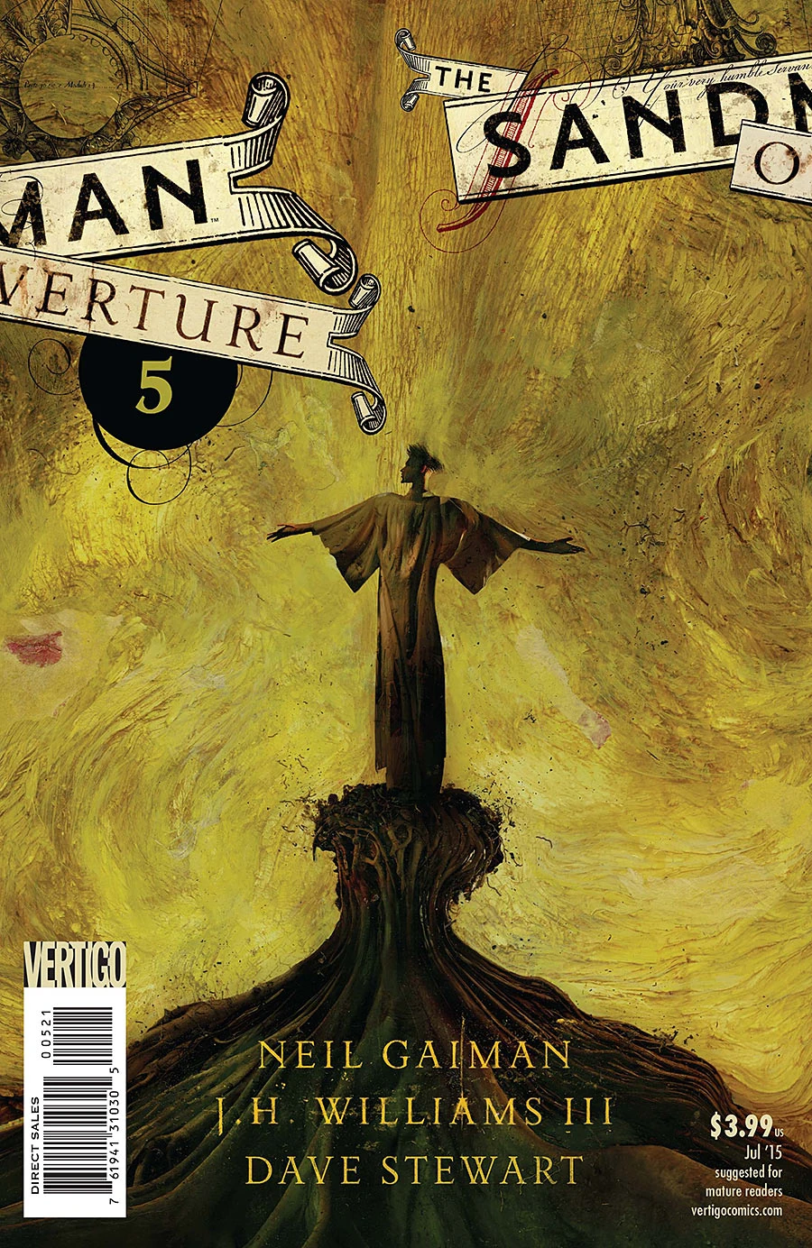 Sandman Overture 5 Dave McKean Variant