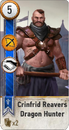Tw3 gwent card face Crinfrid Reavers Dragon Hunter.png
