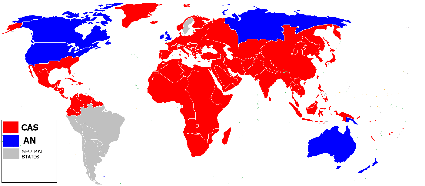 Coalition of Axis States (Axis World) - Alternative History