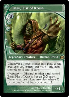 Baru, Fist of Krosa - The Magic: The Gathering Wiki - Magic: The ...