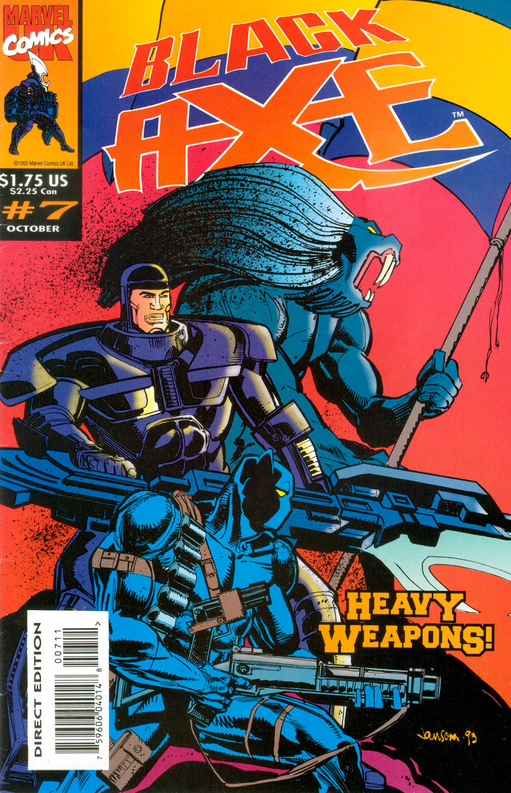 Black Axe Vol 1 7 - Marvel Comics Database