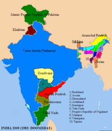 India (1983: Doomsday) - Alternative History