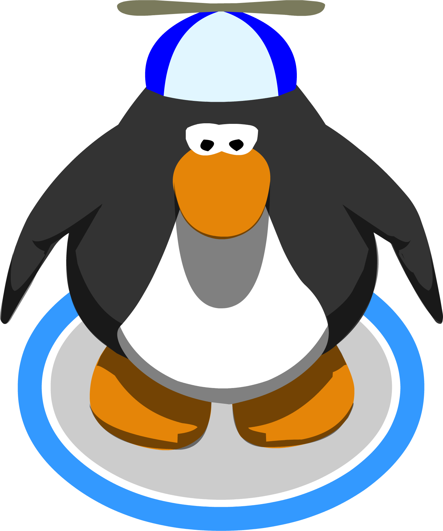 Blue Propeller Cap - Club Penguin Wiki - The free, editable ...