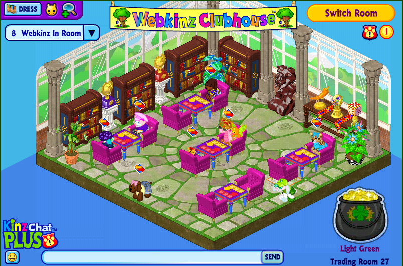 Trading Room - Webkinz Wiki - Webkinz World, Pig, Ms. Birdy, Arcade