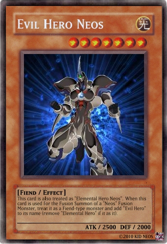 Evil HERO Neos - Yu-Gi-Oh Card Maker Wiki - Cards, decks, booster packs ...