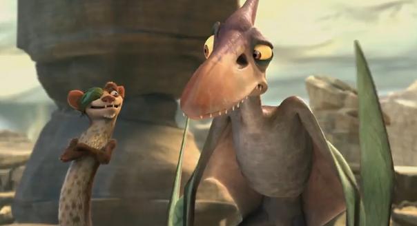 Image - Buck and Roger.jpg - Ice Age 3 Wiki