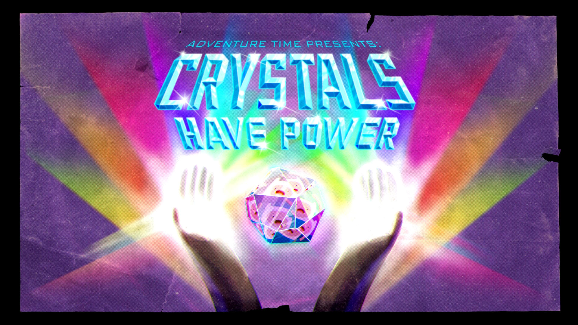 Has crystal. Adventure time Кристаллы. Кристалл силы. Значок Crystals of time. Время приключений обои.