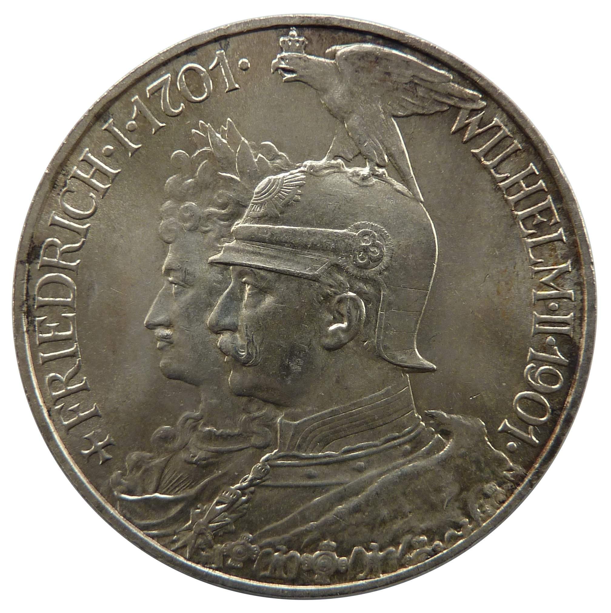 Prussian 2 mark coin - Currency Wiki, the online numismatic encyclopedia