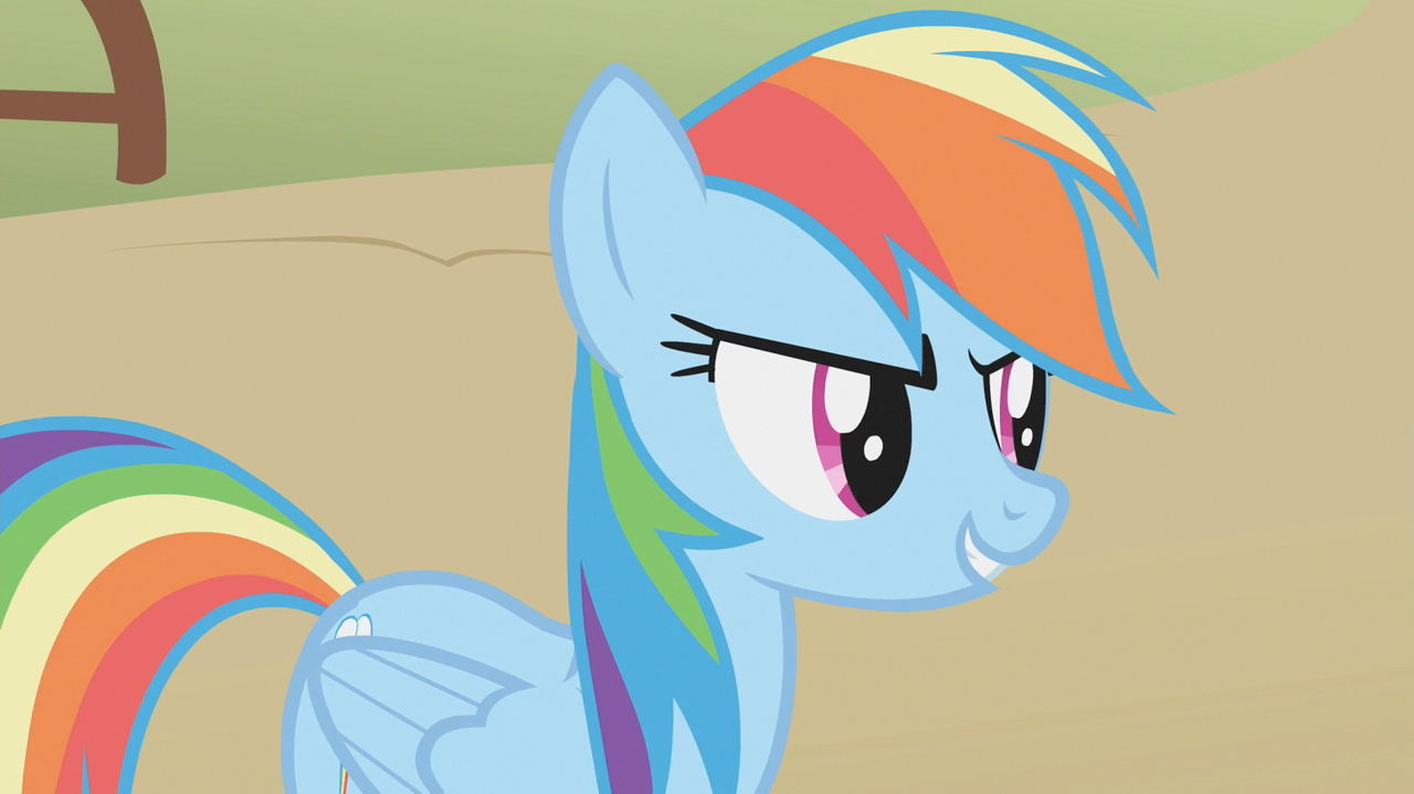 Image - Rainbow Dash determined S1E13.png - My Little Pony Friendship ...