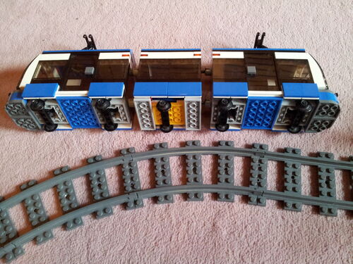 Image - Tram plus tracks.jpg - Brickipedia, the LEGO Wiki