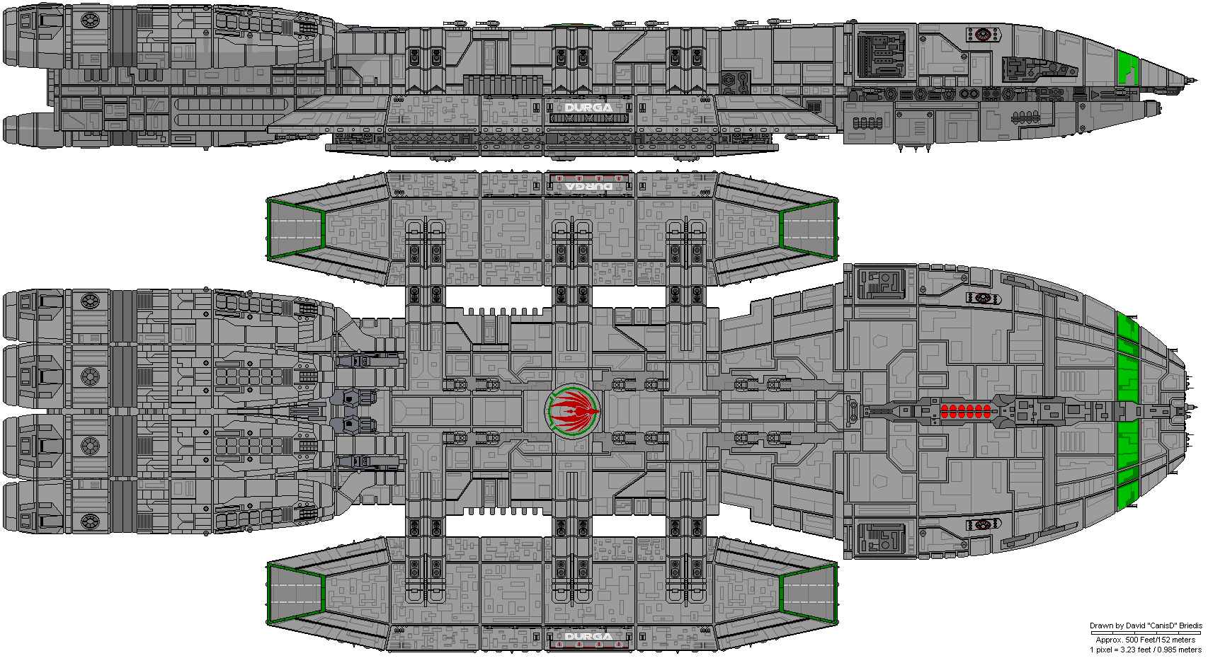 Durga Class Battlestar