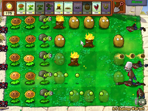 Art Challenge Wall-nut - Plants vs. Zombies Wiki - Wikia