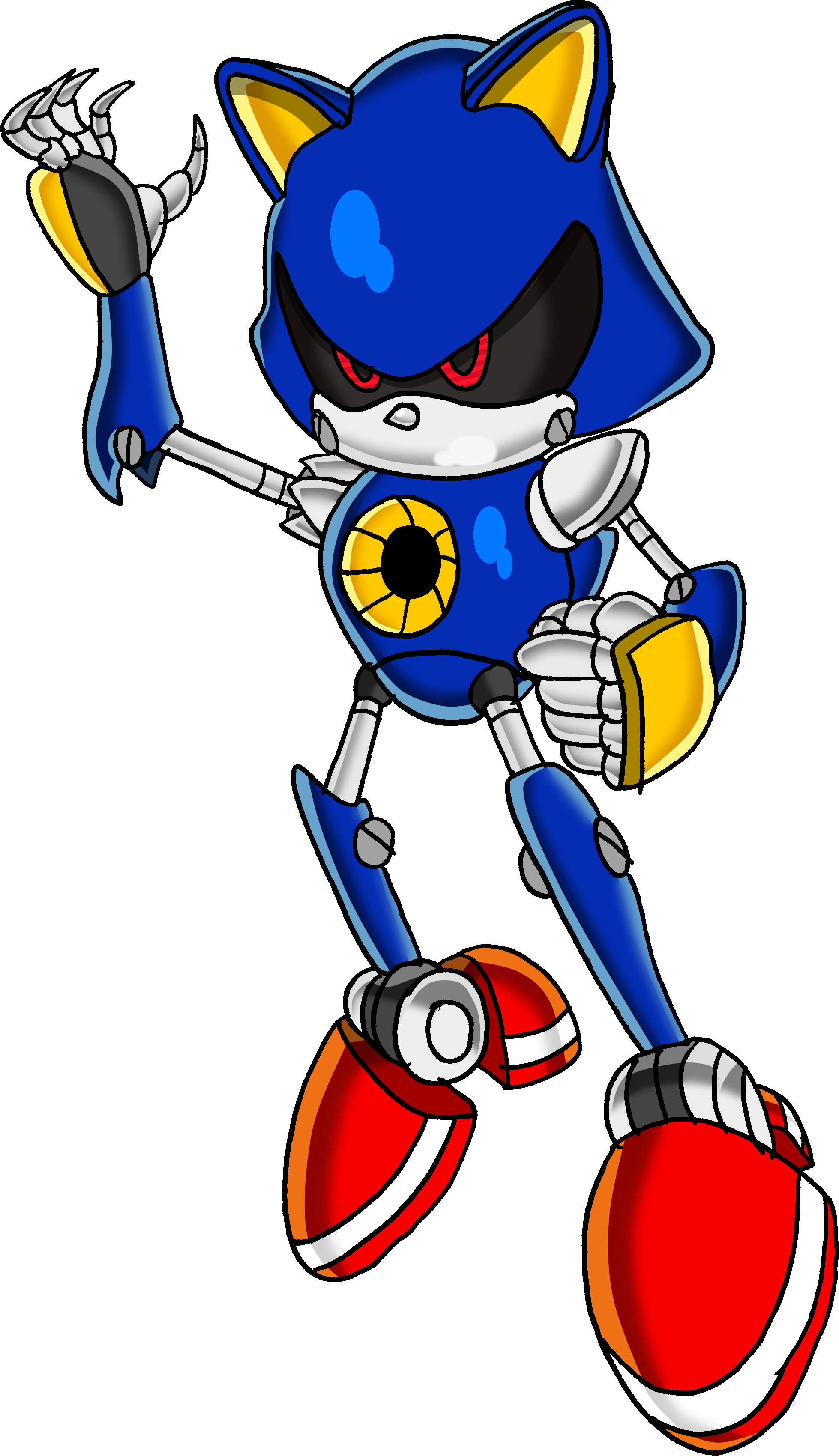 Image - Metal Sonic Tails19950.png - Sonic News Network, the Sonic Wiki