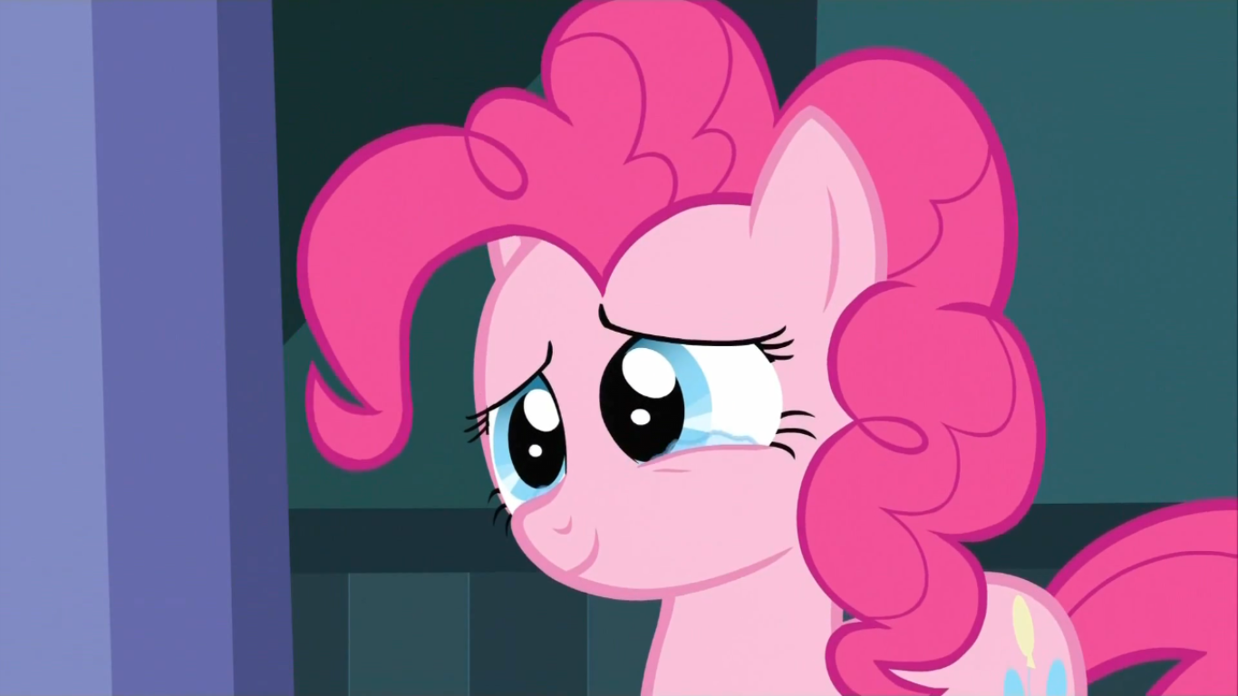 Image - Pinkie Pie about to cry happily S2E13.png - My Little Pony ...
