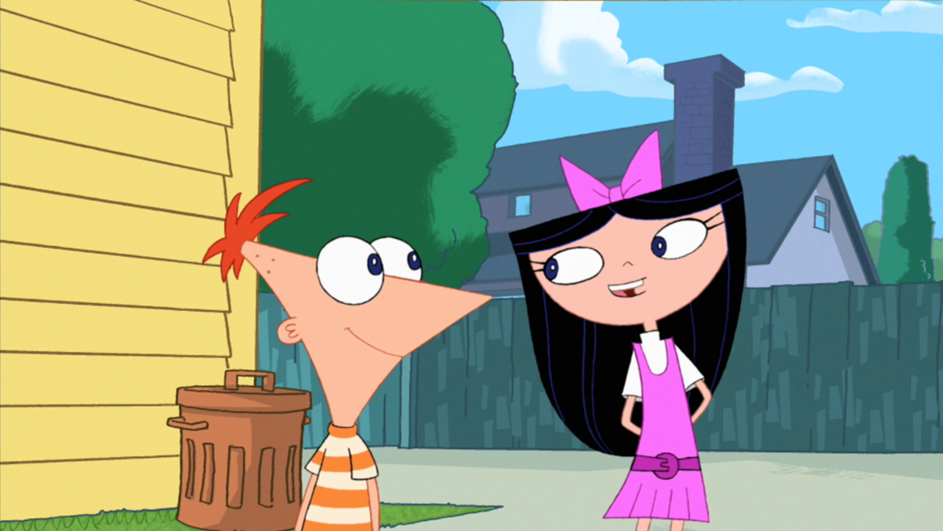 Image - Isabella greeting Phineas.JPG - Phineas and Ferb Wiki - Your ...