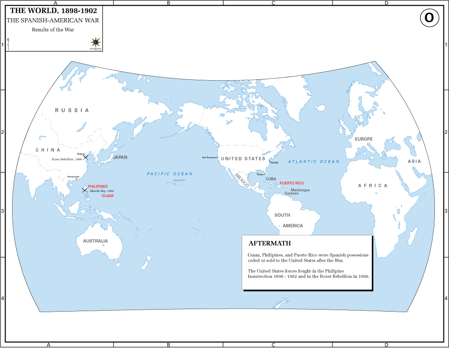 Spanish-American War Maps - Axis & Allies Wiki