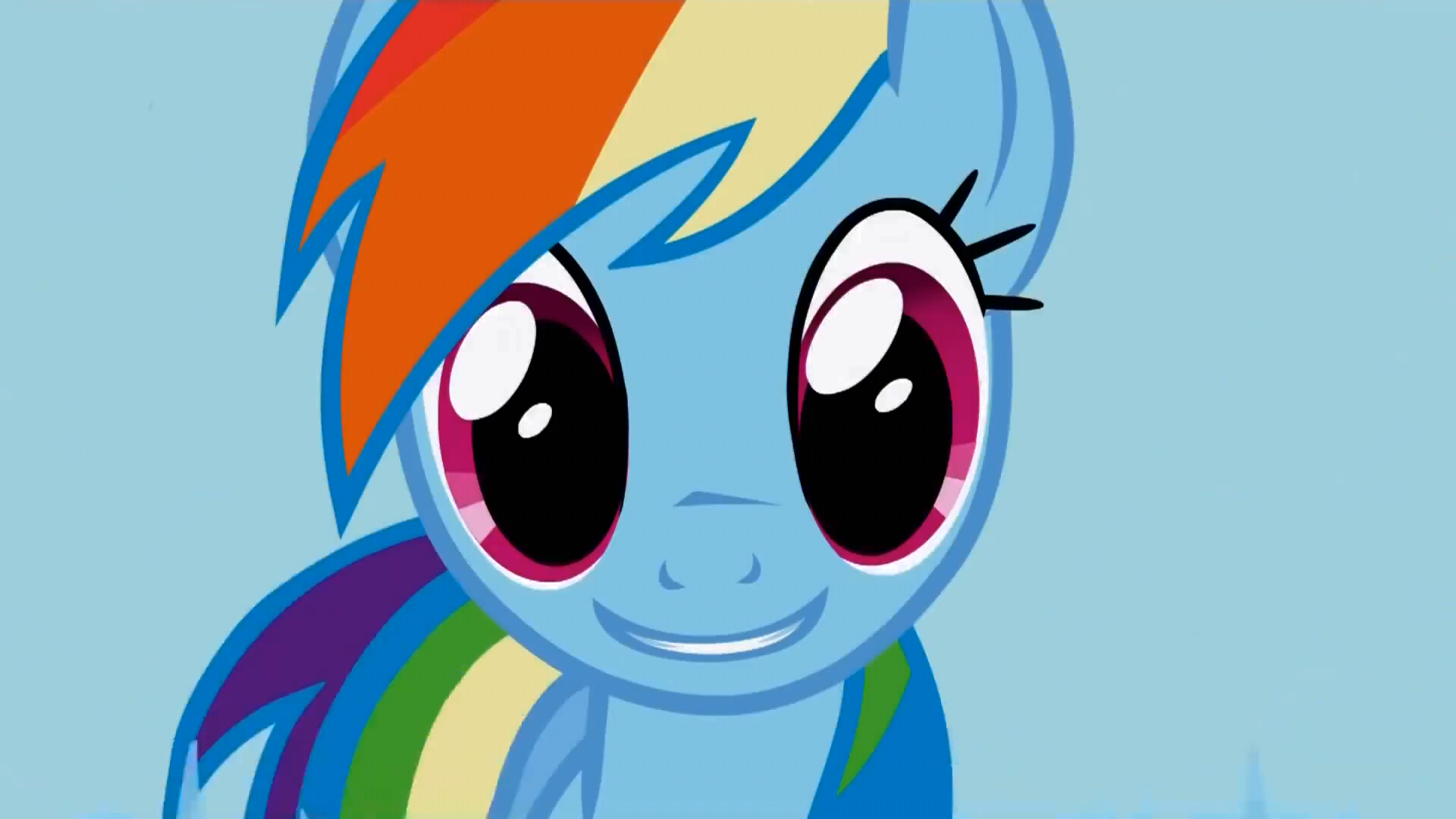 Image - Rainbow Dash big smile S1E03.png - My Little Pony Friendship is ...