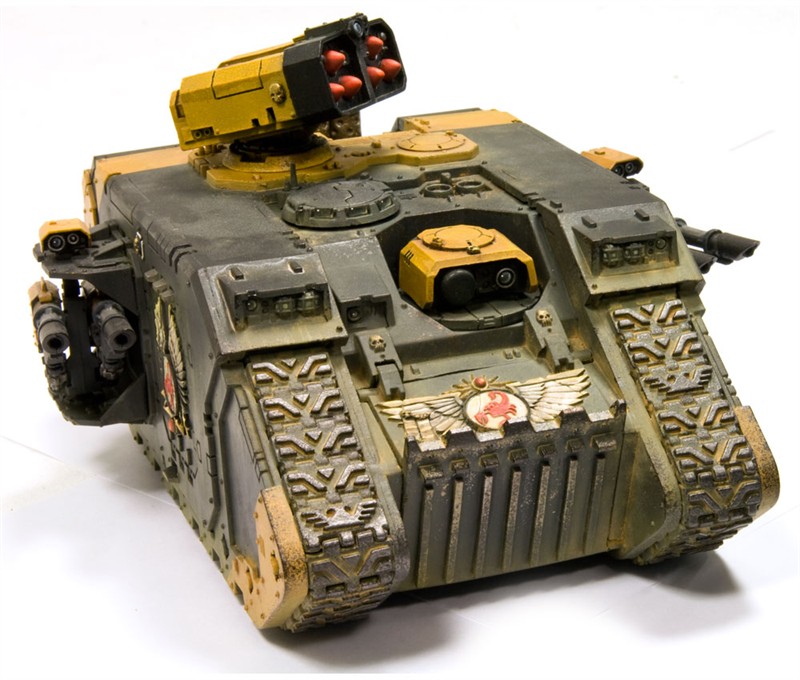 Land Raider Helios | Space marine, Marine tank, Warhammer 40k miniatures