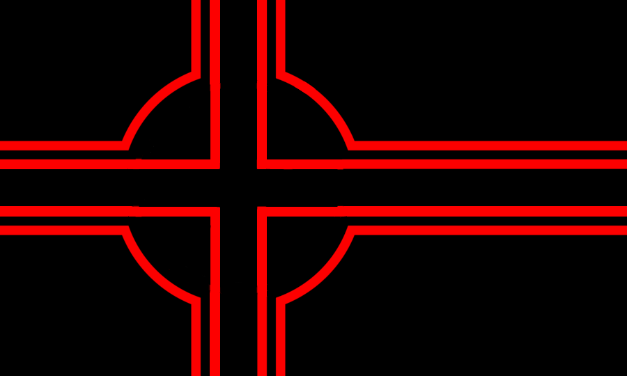 Image - Black sun nordic cross no sun.png - Alternative History - Wikia