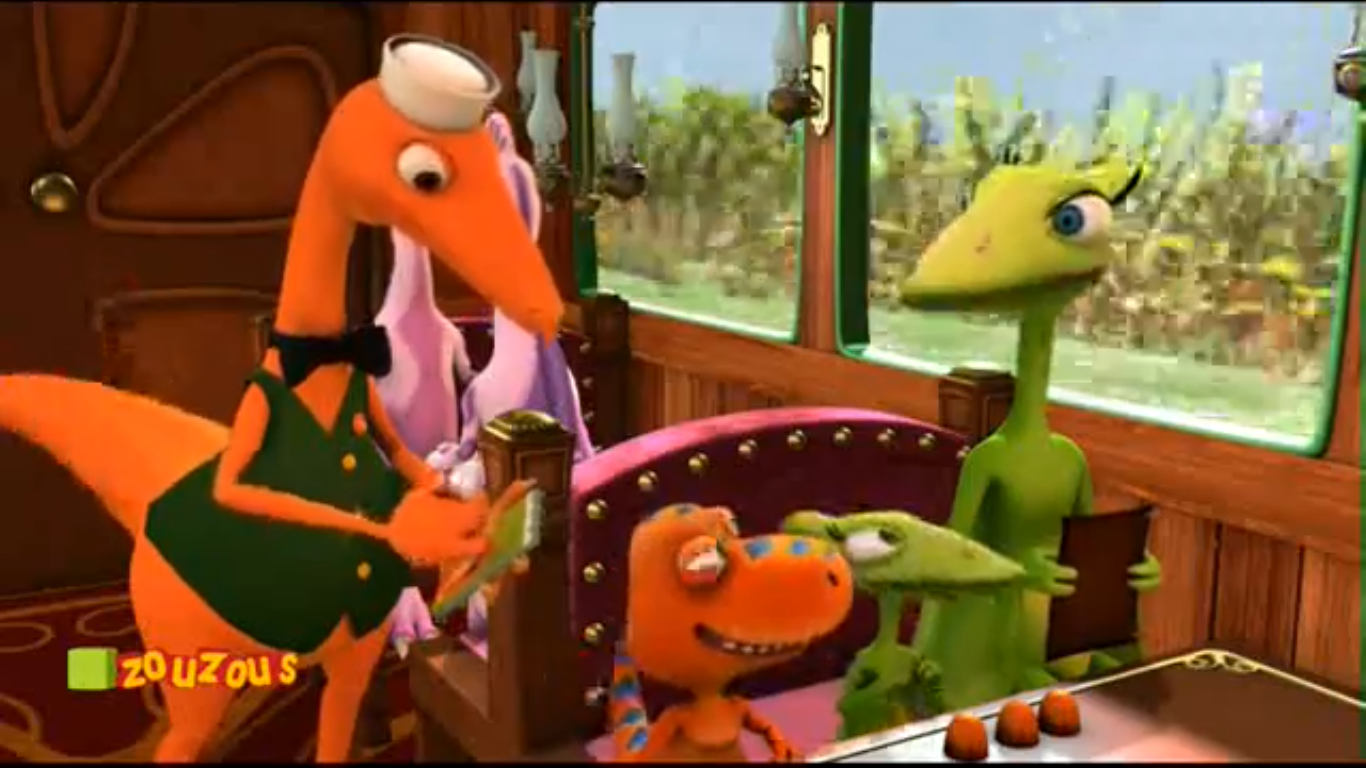 Image - Dinning Car Troodon.png - Dinosaur Train Wiki