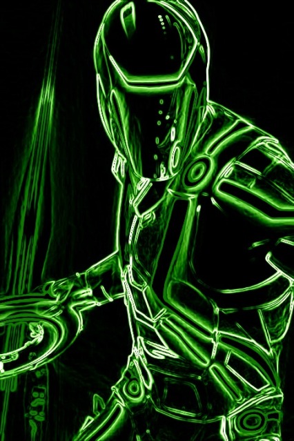 Image - Neon green tron legacy by mindfreak01-d4cvxia.jpg - Master gods ...