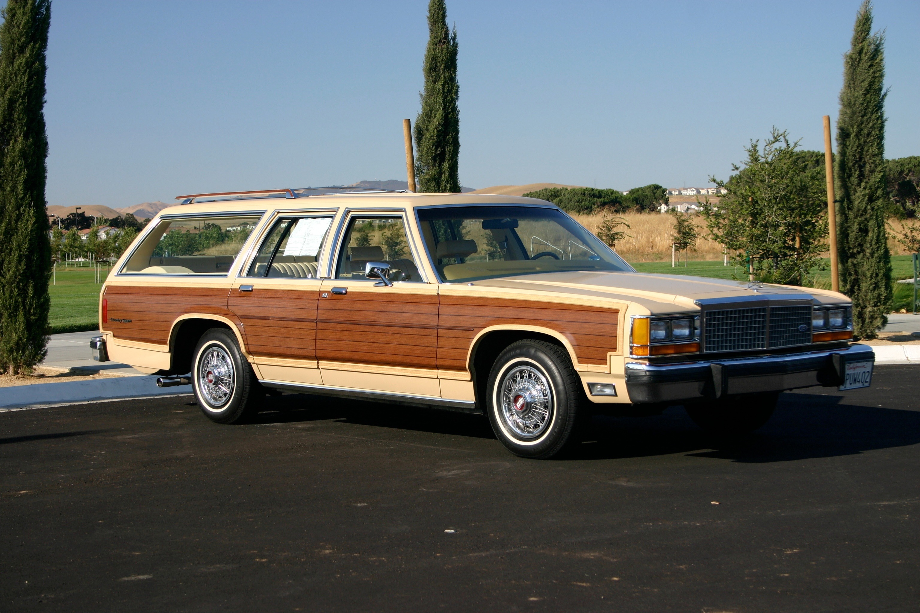 1991 Ford country squire station wagon #8